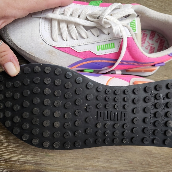 Puma Future Rider Twofold SD Neon Sneakers - Picture 6 of 8